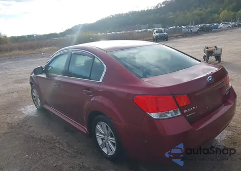 2011 Subaru Legacy 2.5I Premium из США, поврежденный, VIN 4S3BMBC6XB3218103